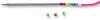 Cable Markers, Clip On, 1, White On Brown, Pk100; Marker Type Te Connectivity - 13M4628 - Newark, An Avnet Company