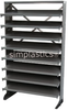 Storage Shelving with Bins - APRS130Y - Simplastics
