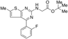 tert-Butyl 2-[4-(2-Fluorophenyl)-6-methylthieno[2,3-d]pyri.. - 8016 - Medical Isotopes, Inc.