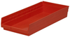 Akro-Mils 513 cu in Red Industrial Grade Polymer Shelf Storage Bin - 23 5/8 in Length - 11 1/8 in Width - 4 in Height - 1 Compartments - 30174 RED - 30174 RED - R. S. Hughes Company, Inc.