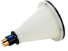 Lens Horn Waveguide Antenna, WR-12, 72 GHz to 82 GHz, UG-387/U Round Cover Flange, 37 dBi Nominal Gain - FMWAN1080 - Fairview Microwave Inc.