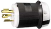 Conn, Mains Plug, 2P3W, 20A 480V, L8-20P, Blk/wht; Current Rating Hubbell Wiring Devices - 50B4060 - Newark, An Avnet Company