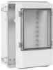 Enclosure W/ Cover Window, Abs, Gry/clr; Enclosure Type Bud Industries - 22AJ1447 - Newark, An Avnet Company