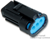 Connector, Housing, Receptacle, 3 Position, 2Mm; Product Range Edac - 78T0460 - Newark, An Avnet Company
