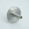 SHV-5 Coaxial Feedthrough, 1 Pin, Grounded Shield, 2.16″ QF / KF Flange - A0341-1-QF - MPF Products, INC.