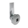 Quarter-Turn Cam Latch, 8 mm Square Recess, 14mm  Grip, Not Sealed, Zinc Alloy, Chrome Plated, Bright - E5-1-081-080 - Southco