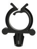 Cable Clamps - Plug In, Round Wire Saddle -- RWS-10-01BK