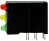 Ckt Board Indicator, R/g/y, 15/10/8Mcd; Led Color Dialight - 30K4471 - Newark, An Avnet Company