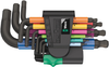 Hex Key Set, 9Pc L-Key Blacklaser; Kit Contents Wera - 34AH2927 - Newark, An Avnet Company
