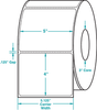 General Use Label w/ Perf - 620954 - Western Numerical Control