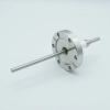 Power Feedthrough, 12000 Volts, 55 Amps, 1 Pin, 0.25″ Nickel Conductor, 2.75″ Conflat Flange - A0113-5-CF - MPF Products, INC.