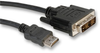 Audio / Video Cable Assembly, Hdmi Plug, Dvi-D Plug, 9.843 Ft, 3 M, Black Rohs Compliant Roline - 40Y9058 - Newark, An Avnet Company