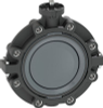 Valves - Plastic-Valves - butterfly-Valves - double-eccentric -- 161578802 - Image
