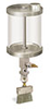 (Formerly B2191-16X05), Manual Chain Lubricator, 1 qt Pyrex Reservoir, Flat Brush Stainless Steel - B2191-032PB1SF1W - Oil-Rite Corp.