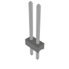 Headers, Male Pins - 612-MTMM-102-09-T-S-340-ND - DigiKey