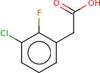 3-Chloro-2-fluorophenylacetic acid -- 2721-7-X1 - Image
