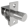 Compression Latch, Self-Adjusting, Medium Size, No Restriction, Knurled Head, 0.8-6.4mm Panel, 3.2-9.5mm Grip, Steel, Zinc Plated, Bright Chromate - 44-1-1-0 - Southco