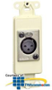 Leviton XLR Female Connector Decora Insert - 40955 - TelephoneStuff.com