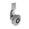 Quarter-Turn Cam Latch, 7 mm Square Recess, 8mm  Grip, Sealed, Zinc Alloy, Chrome Plated, Bright - E5-1-041-051 - Southco