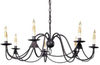 9500 Mid. Chandeliers-Candle - 360404 - Capital Lighting, Inc.