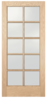 Authentic Wood Glass Panel Exterior Door Series - Image