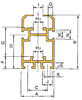DOUBLE PLUS® Aluminum Guide Rail -- C2030VRP-R3L - Image