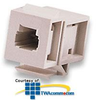 Leviton QuickPort Spectro-Link Multimode Keystone Adapter - 49889-KMA - TelephoneStuff.com