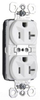 Duplex/Single Receptacle - PTTR5362-W - Thomas & Betts Corporation