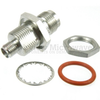 Bulkhead Hermetically Sealed SMA Female (Jack) to TNC Female (Jack) Adapter, High Temp, 1.45 VSWR -- SM4745 - Image