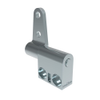 Constant Torque Hinge, Asymmetric, Forward Torque 0.52 N-m , Reverse Torque 0.68 N-m , Rivet / Screw , Zinc Alloy, Natural - ST-7A2-60RA-33 - Southco