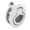 Push-to-Close Latch, Medium Size, No Restriction, 17 - 22mm  Door thickness, 25.5mm  Grip, Plastic, Natural - M1-64-1 - Southco