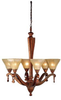 71447 Mid. Chandeliers-Glass Up - 719995 - Capital Lighting, Inc.