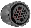 Connector; 22; Plug; Wire; 23; All Plastic; 1-3/8 - 18 UNEF-2A; Free Hanging - 70082986 - Allied Electronics, Inc.