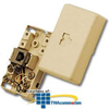 Suttle 4-Conductor, Surface Mount Baseboard Jack Assembly.. - 625MT4 - TelephoneStuff.com