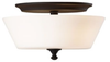 Close to Ceiling Lighting Fixture - FM354BK - Generation Brands