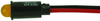 Panel Mount Indicator, Led, 6.35Mm, Yellow, 5V; Led Color Dialight - 30K2967 - Newark, An Avnet Company