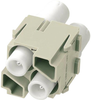 Heavy Duty Module, Plug, 2Pos, 4Mm2; Product Range Harting - 51AC2410 - Newark, An Avnet Company