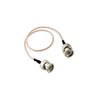 BNC Male St. Connector With RG316 Cable (L-1Mtr) + BNC Male St. Connector - ET-BMS-4L1-BMS - Eteily Technologies India Pvt. Ltd.