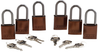 Brown Aluminum Padlocks - 104579 - Brady Corporation