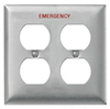 Standard Wall Plate - SS82MEV - Hubbell Incorporated