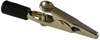 Alligator Clip, 0.32In, Black, 10A; Connector Type Hoffman Products - 90F7187 - Newark, An Avnet Company