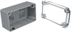 Enclosure, Wall Mount, Pc, Grey/clear; Enclosure Type Bud Industries - 22AJ1374 - Newark, An Avnet Company