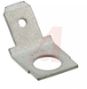 Quick Disconnect Tab, Stud Mount, Single; 45deg Mount Angle - 70088157 - Allied Electronics, Inc.