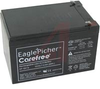 Battery; 12 V; Lead Acid; 12 Ah (20 hr.Rate) (0.6 A to 1.75 V); Rechargeable - 70141119 - Allied Electronics, Inc.