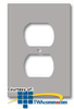 Leviton 430 Stainless Steel Standard Size Wallplate - 84003 - TelephoneStuff.com