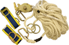 Temporary Horizontal Rope Lifeline w/ Web Anchor - FS THL30W - Hy-Safe Technology