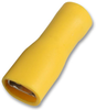 Terminal, Female Push On, Yellow 20A; Product Range Pro Power - 84AJ1025 - Newark, An Avnet Company