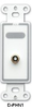 Single Phono Jack on D Plate - Solder type - D-PHN1 - Visual Sound, Inc.