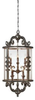 3-2502-8-176 Foyer/Hall Lanterns-Glass w/Frame - 365287 - Capital Lighting, Inc.