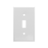 1-Gang Toggle Wall Plates, Metal Standard Size Glossy Finish - 11SFS - Suzhou Ele Mfg Co., Ltd.